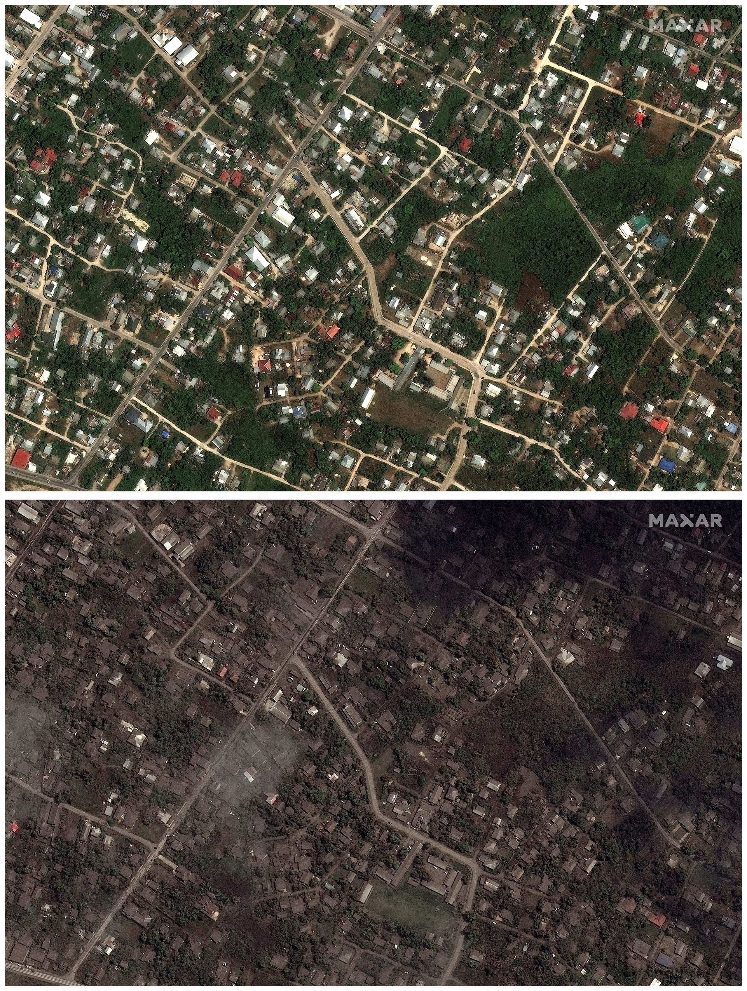 الأقمار الاصطناعية ترصد تضرر المنازل في تونغا جراء البركان والتوسنامي 