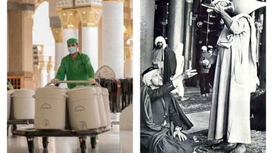 مشکیزوں سے کولروں تک‘ مسجد نبوی میں زم زم کی فراہمی کا سفر