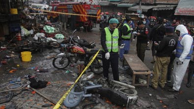 Bomb blast in Pakistan’s Lahore kills three, injures 20