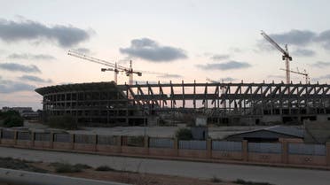 The construction site of an unfinished foreign investment project to build a stadium and a sport city from the time of former Libyan leader Muammar Gaddafi, is seen in Benghazi September 25, 2012. (Reuters)