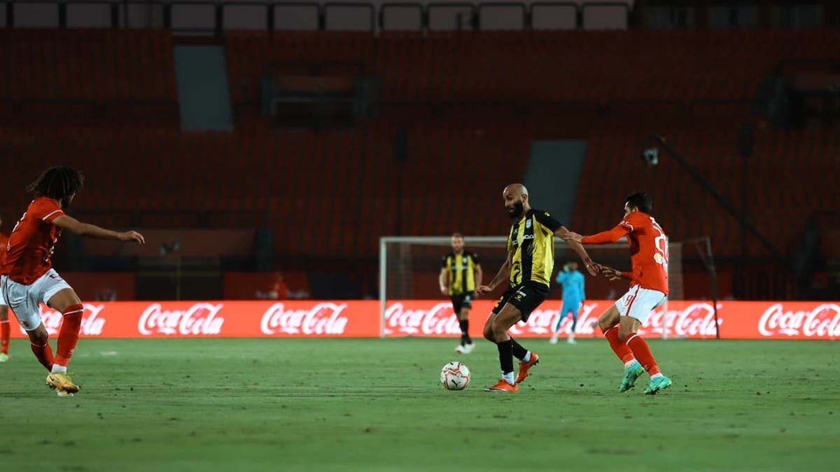 الأهلي يتعادل مع المقاولون العرب في كأس الرابطة المصرية