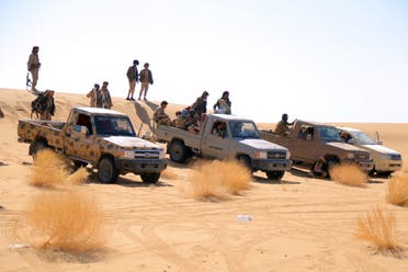 القوات اليمنية في جبهات القتال في مأرب (أرشيفية)
