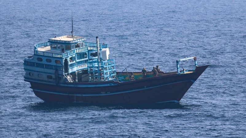 US Navy intercepts vessel smuggling assault rifles from Iran to Yemen