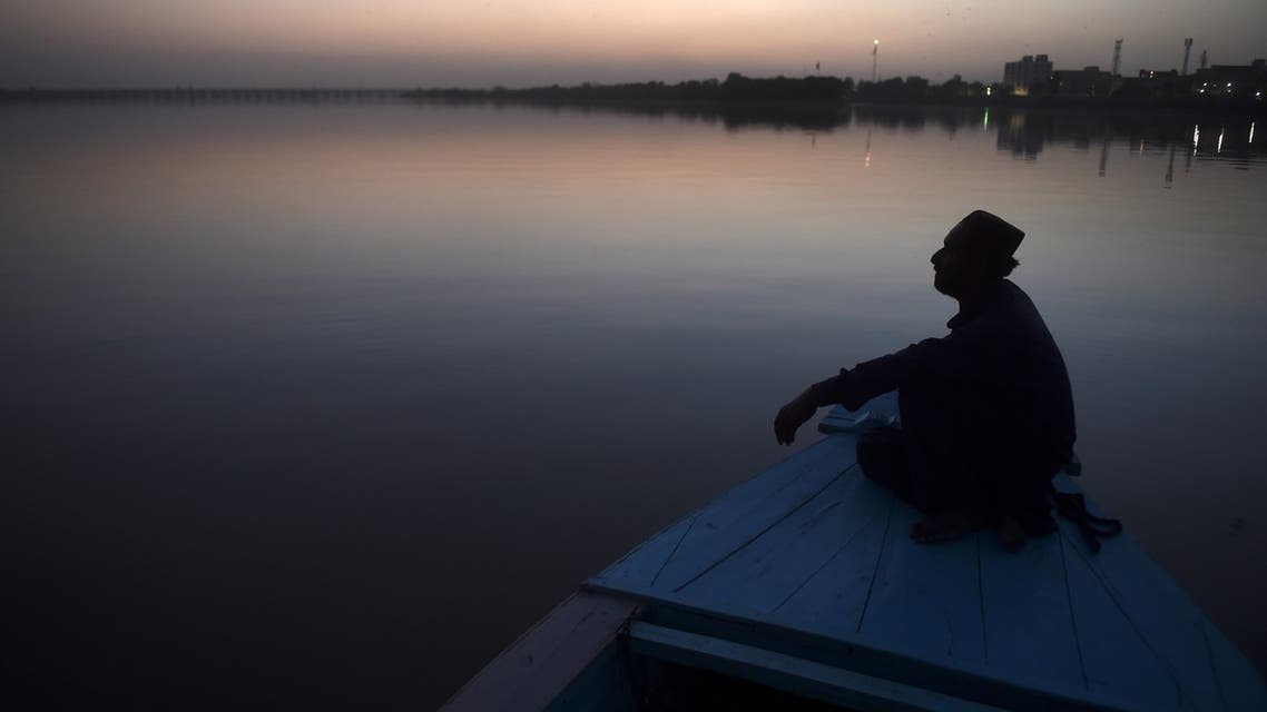 File photo of a fisherman in Pakistan's southern Sindh province city of Sukkur. (AFP)