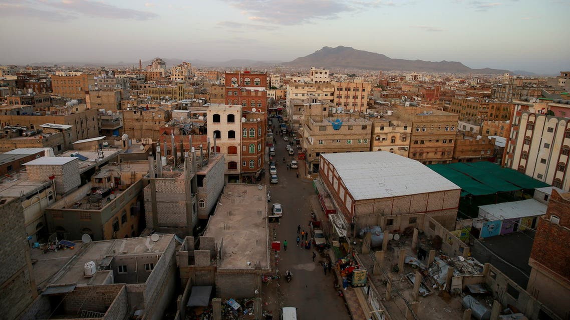 A general view of the city of Sanaa, Yemen June 6, 2021. Picture taken June 6, 2021. (Reuters)