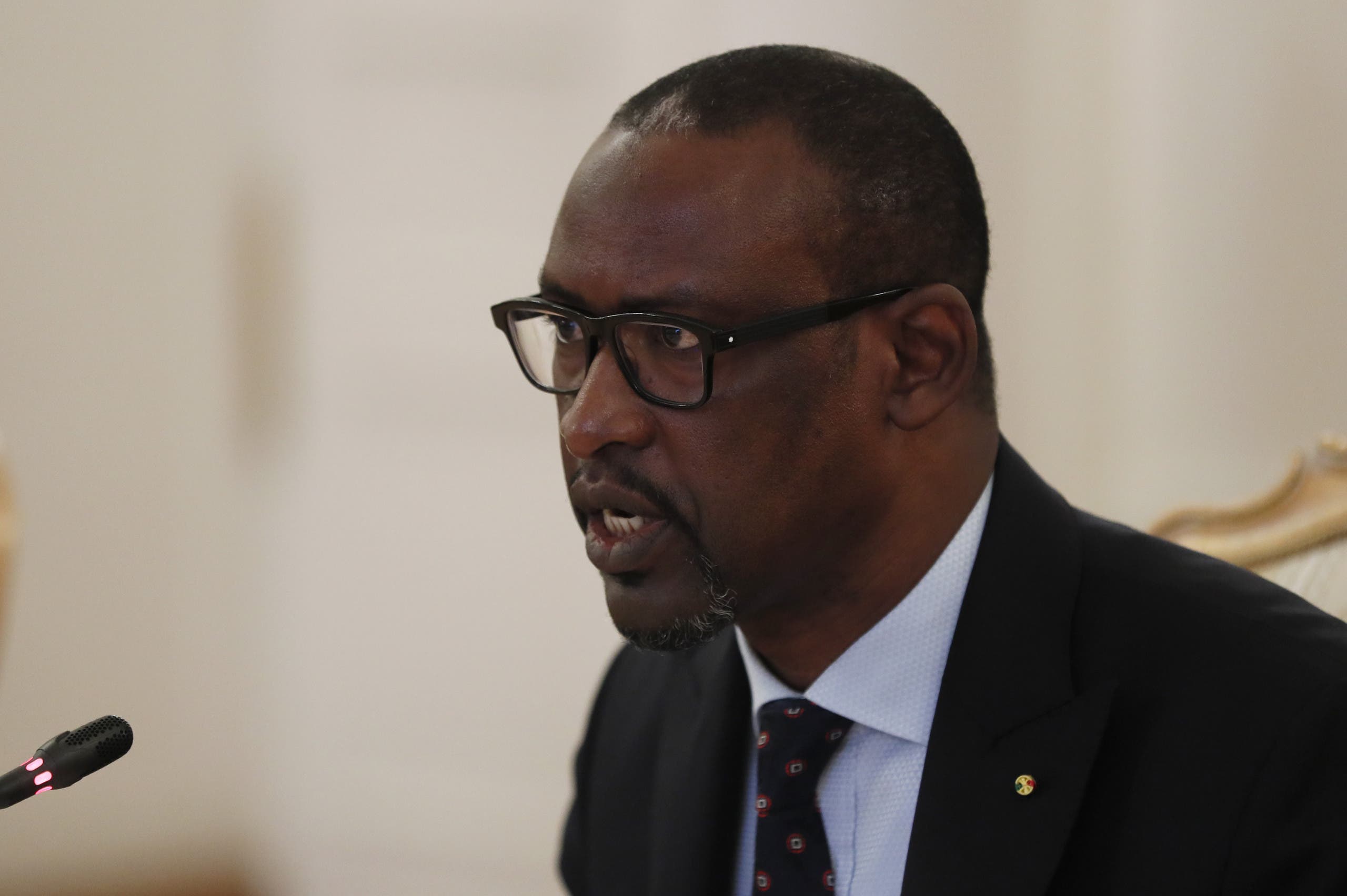 Ministre des affaires étrangères du Mali Abdoulaye Diop