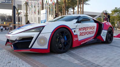 Dubai unveils world’s ‘fastest, most expensive’ first responder