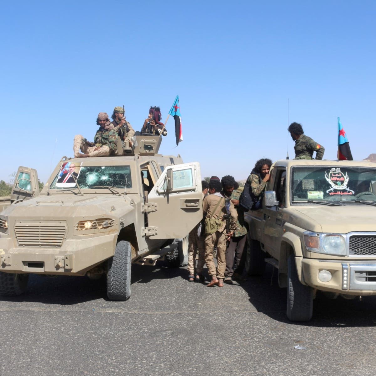 التحالف: تدمير 13 آلية عسكرية للحوثي في مأرب وحجة