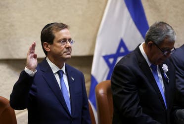 بايدن ورئيس إسرائيل يناقشان التهديد النووي الإيراني