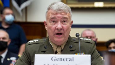 General Kenneth McKenzie Jr., Commander of the U.S. Central Command, in the Rayburn House Office Building at the U.S. Capitol on September 29, 2021 in Washington, DC. (AFP)