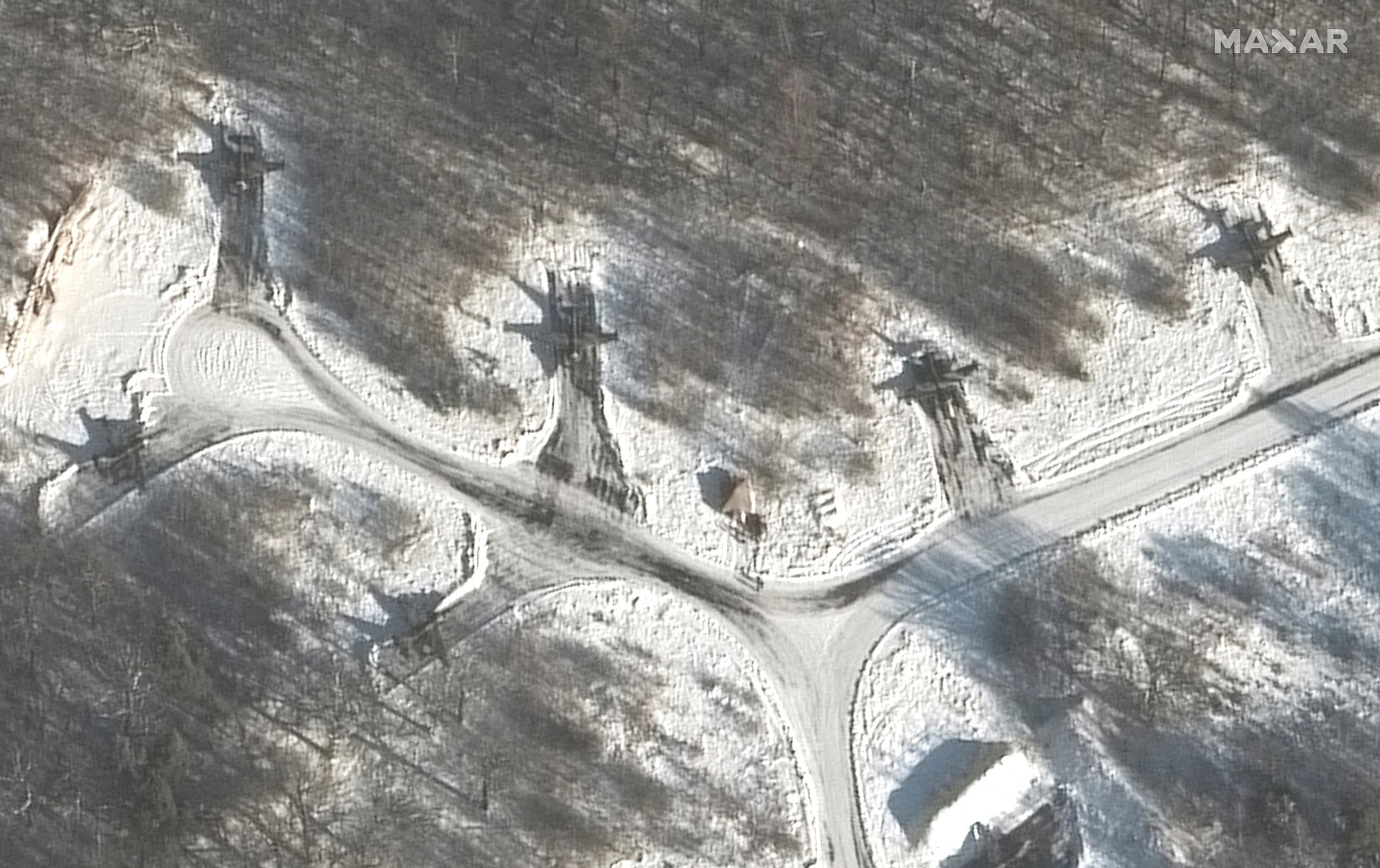 الحشد العسكري في بيلاروسيا على الحدود مع أوكرانيا