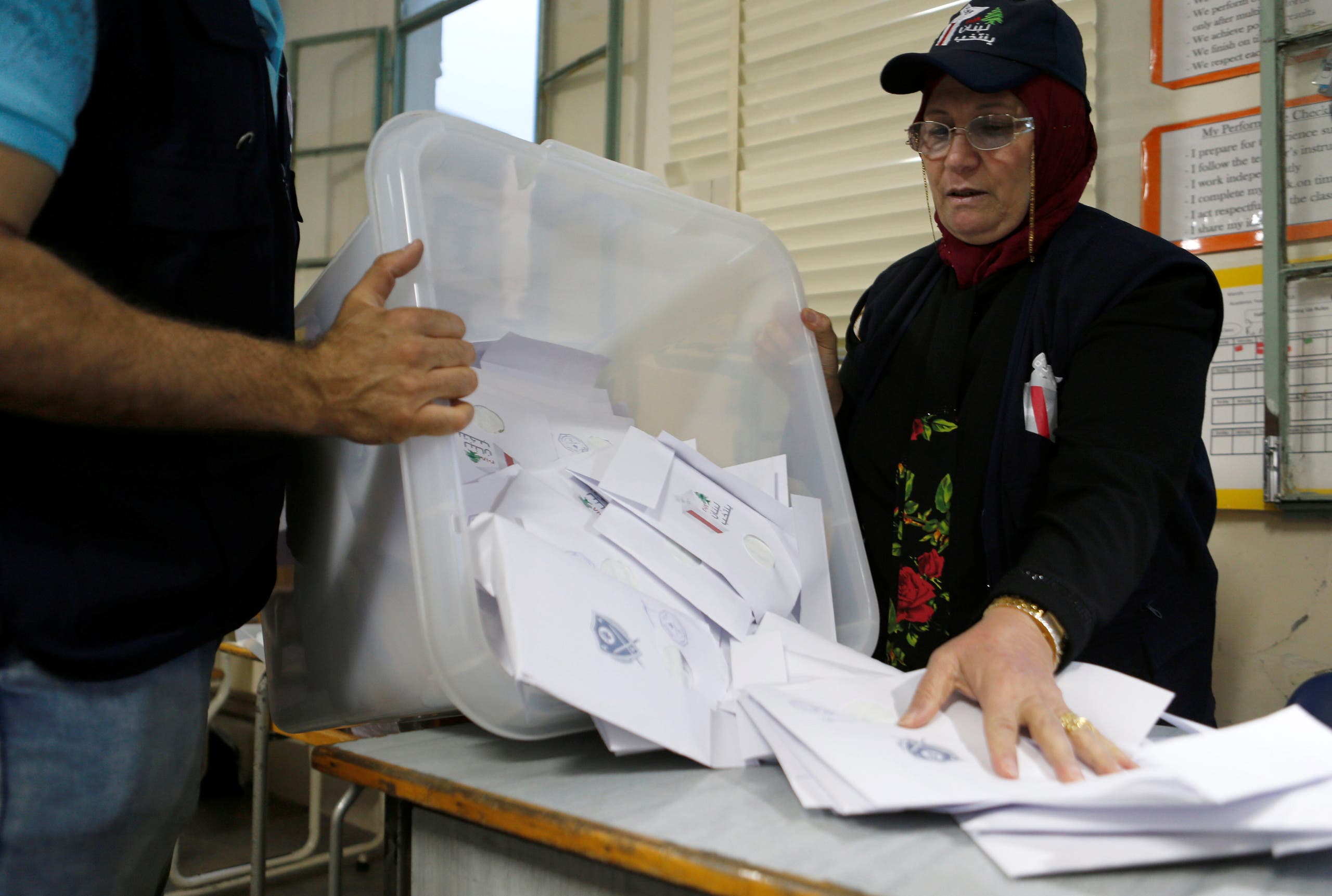 من آخر انتخابات شهدها لبنان في 2018
