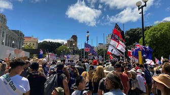  New Zealand COVID-19 protest convoy jams streets near parliament