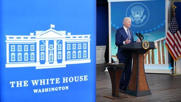 US President Joe Biden at the White House, Dec. 1, 2021. (AFP) 