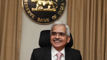 The Reserve Bank of India (RBI) Governor Shaktikanta Das arrives to attend a news conference after a monetary policy review in Mumbai, India. (Reuters)