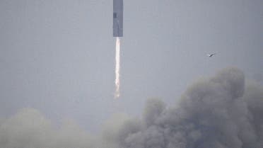 SpaceX SN15 starship prototype liftoffs from the company's starship facility in Boca Chica, Texas, US May 5, 2021. (Reuters)