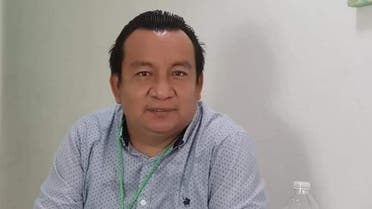 Undated photo shows journalist Heber Lopez Vazquez, who ran a news website called Noticias Web in the southern state of Oaxaca, Mexico. (Twitter)
