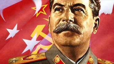 صورة دعائية للقائد السوفيتي جوزيف ستالين
