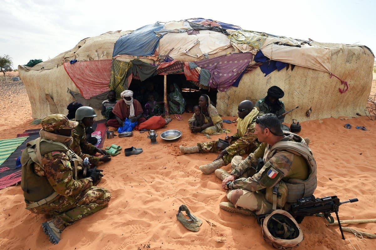 قوات فرنسية في مالي (أ ف ب)