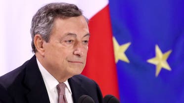 Italy's Prime Minister Mario Draghi speaks during a news conference at the end of the G20 summit in Rome, Italy, October 31, 2021. (File photo: Reuters)