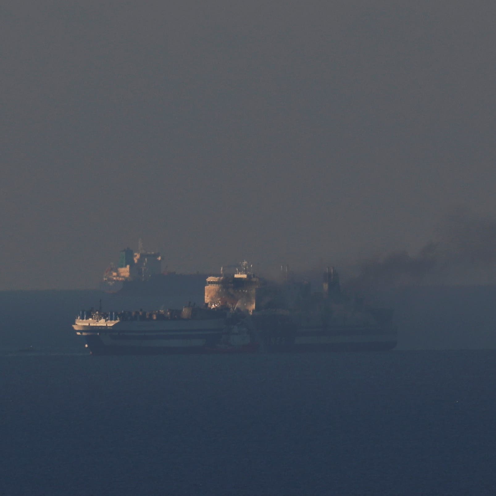 Rescue efforts for 12 missing in Greece ferry fire on Ioanian Sea continue