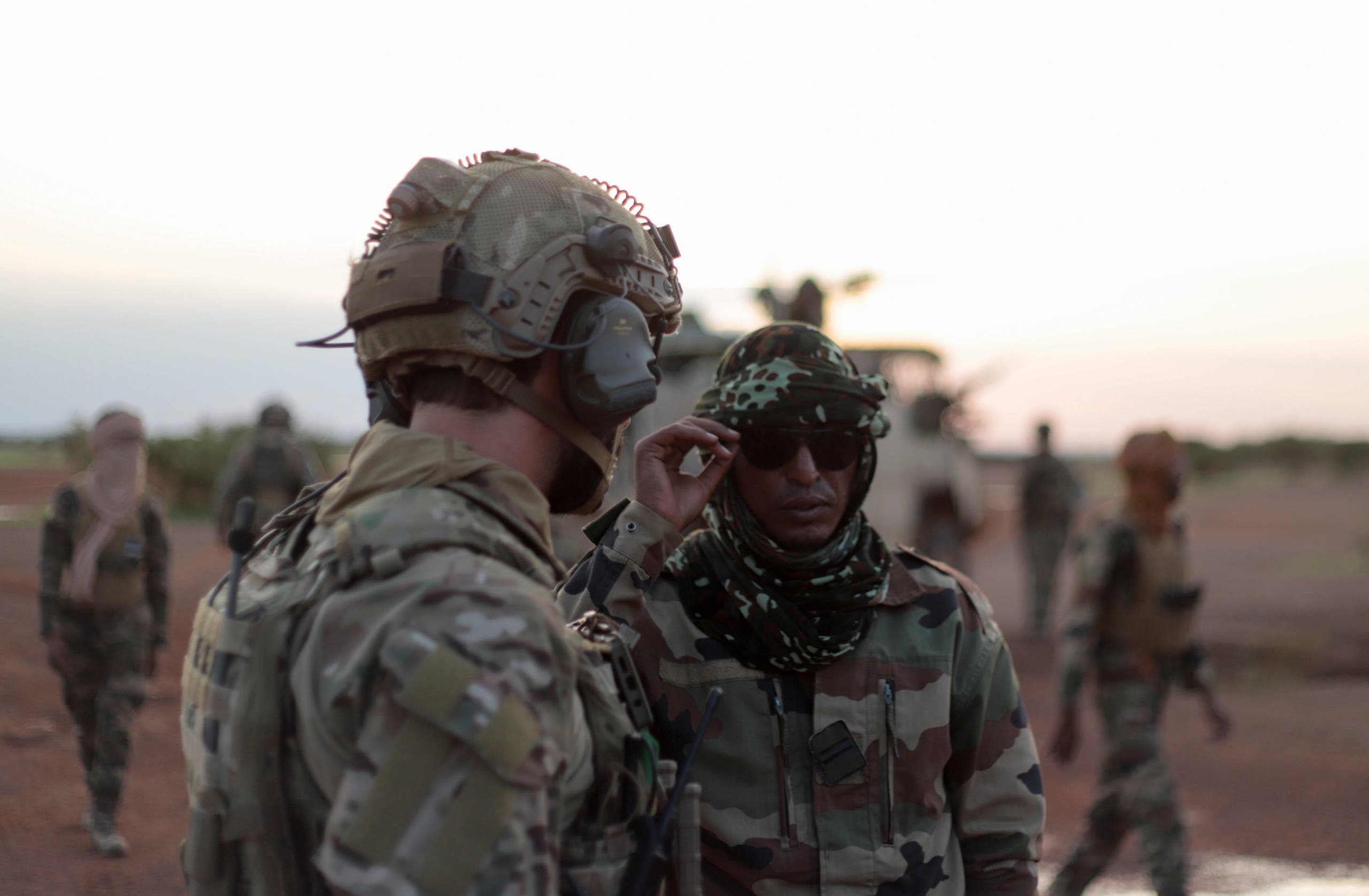 دورية لقوة عسكرية أوروبية في منطقة الساحل تجوب الحدود بين مالي والنيجر في أغسطس الماضي