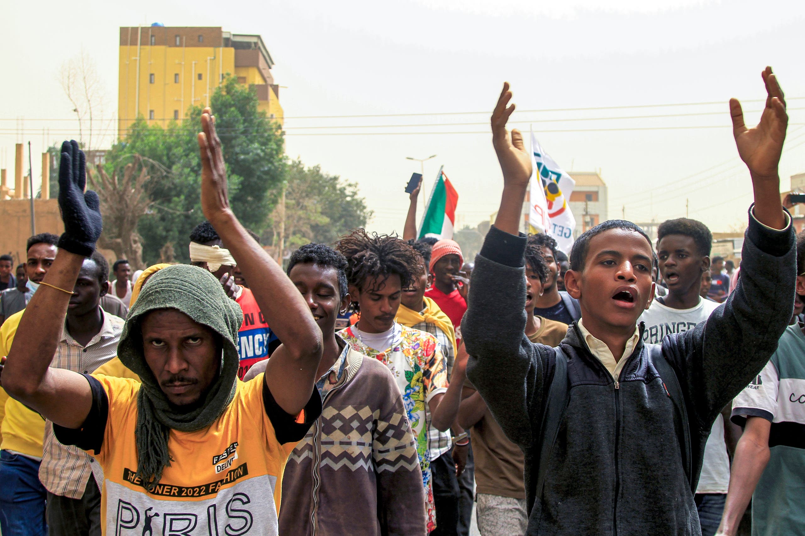 من الاجتجاج المطالب بحكم مدني اليوم في السودان