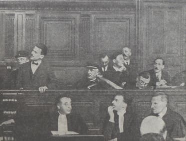 صورة لمحاكمة شولم شوارزبارد