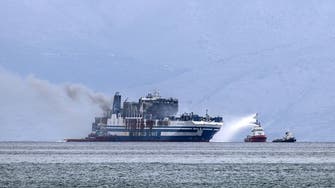 Passenger found alive on ferry ablaze off Greece