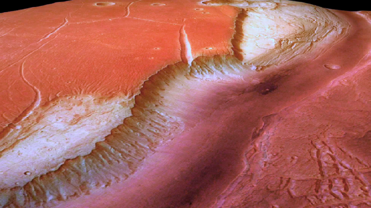 شاهد لأول مرة غيوم المريخ تتحرك على ارتفاع 80 كيلومترا