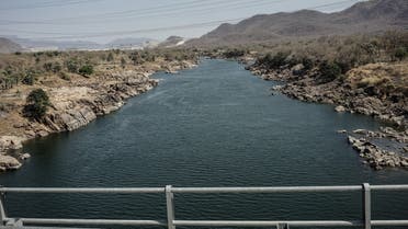 Without the waters of the Nile, life will cease to exist,” Egypt's Ambassador to the US told Al Arabiya English during an event in Washington. (Reuters)