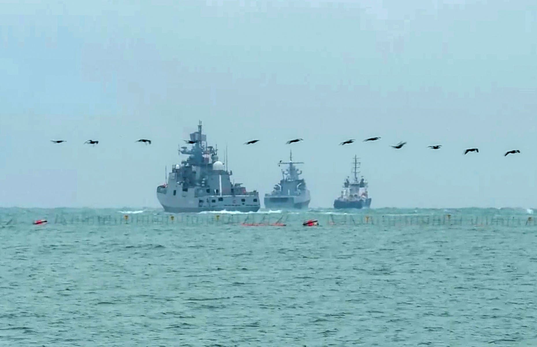 الأسطول الروسي في القرم (أ ف ب)