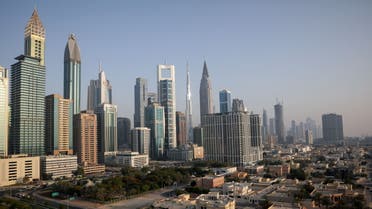 A general view of the Burj Khalifa and the downtown skyline in Dubai, United Arab Emirates, June 12, 2021. (Reuters)