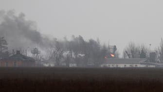 Ukraine military plane with 14 aboard crashes near Kyiv