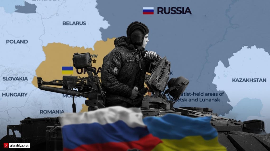 مع حدود اوكرانيا روسيا سبب غزو