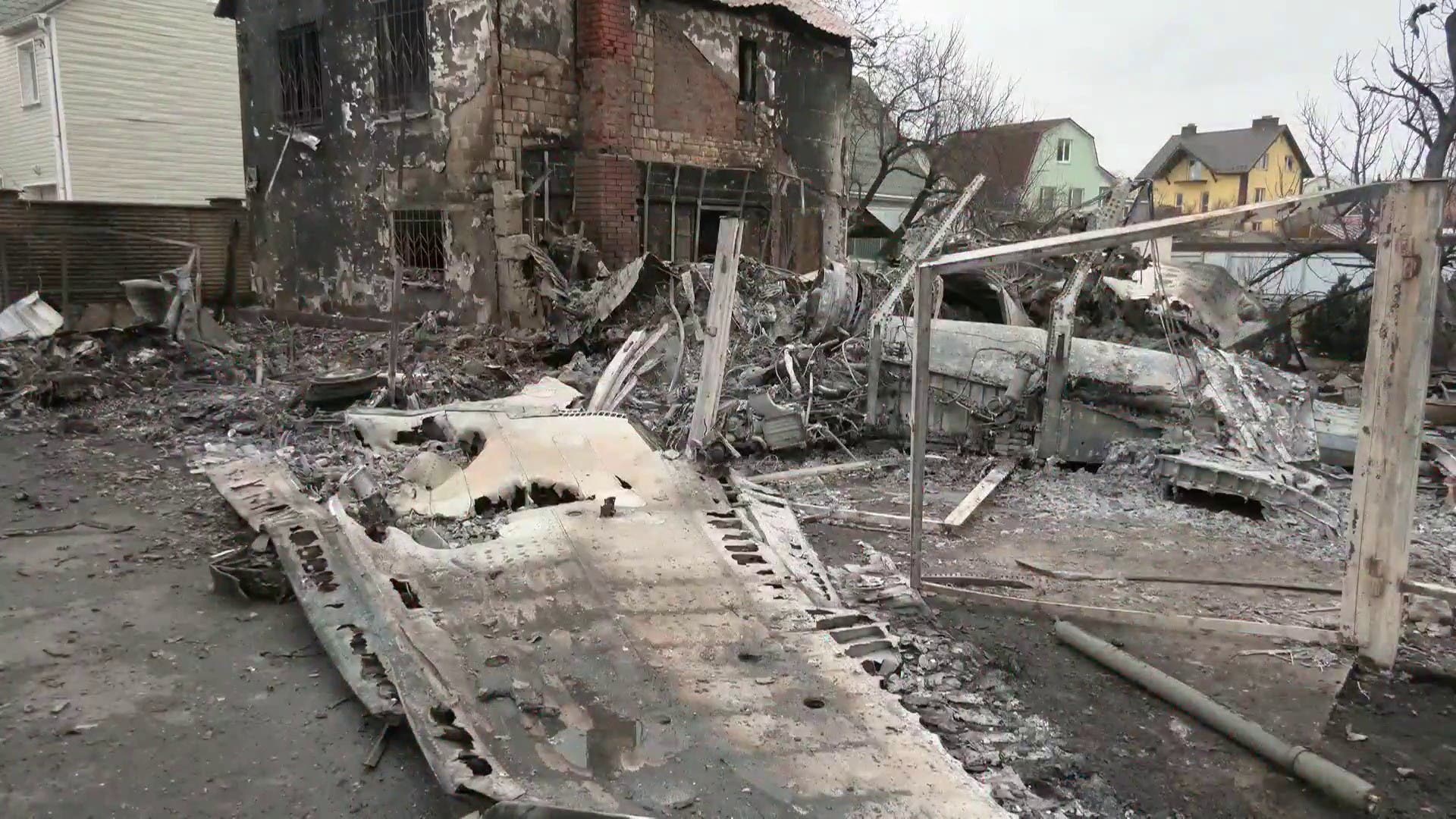  صور جديدة تظهر الدمار الناتج عن القصف الروسي على أوكرانيا 