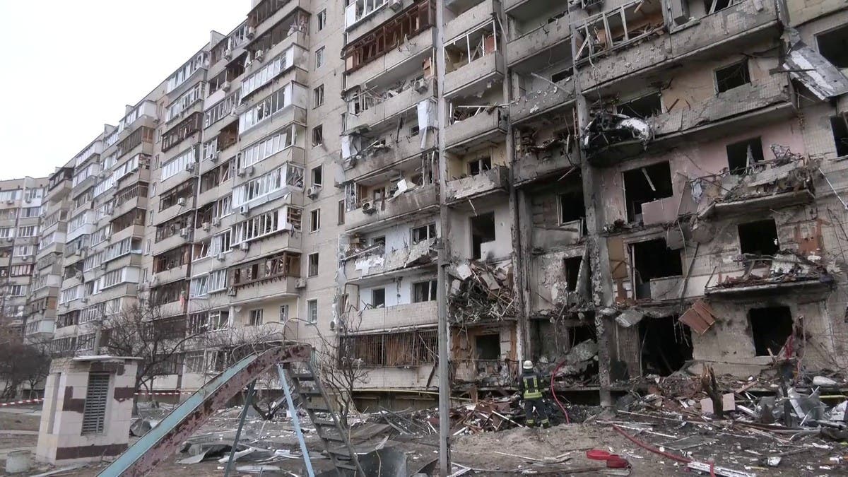 شاهد حجم الدمار في منطقة شمال كييف جراء القصف الروسي