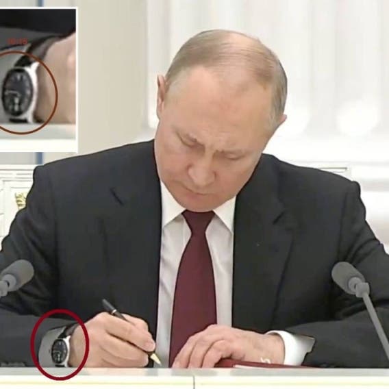 ساعات اليد فضحت السر.. هكذا خدع بوتين قادة الغرب