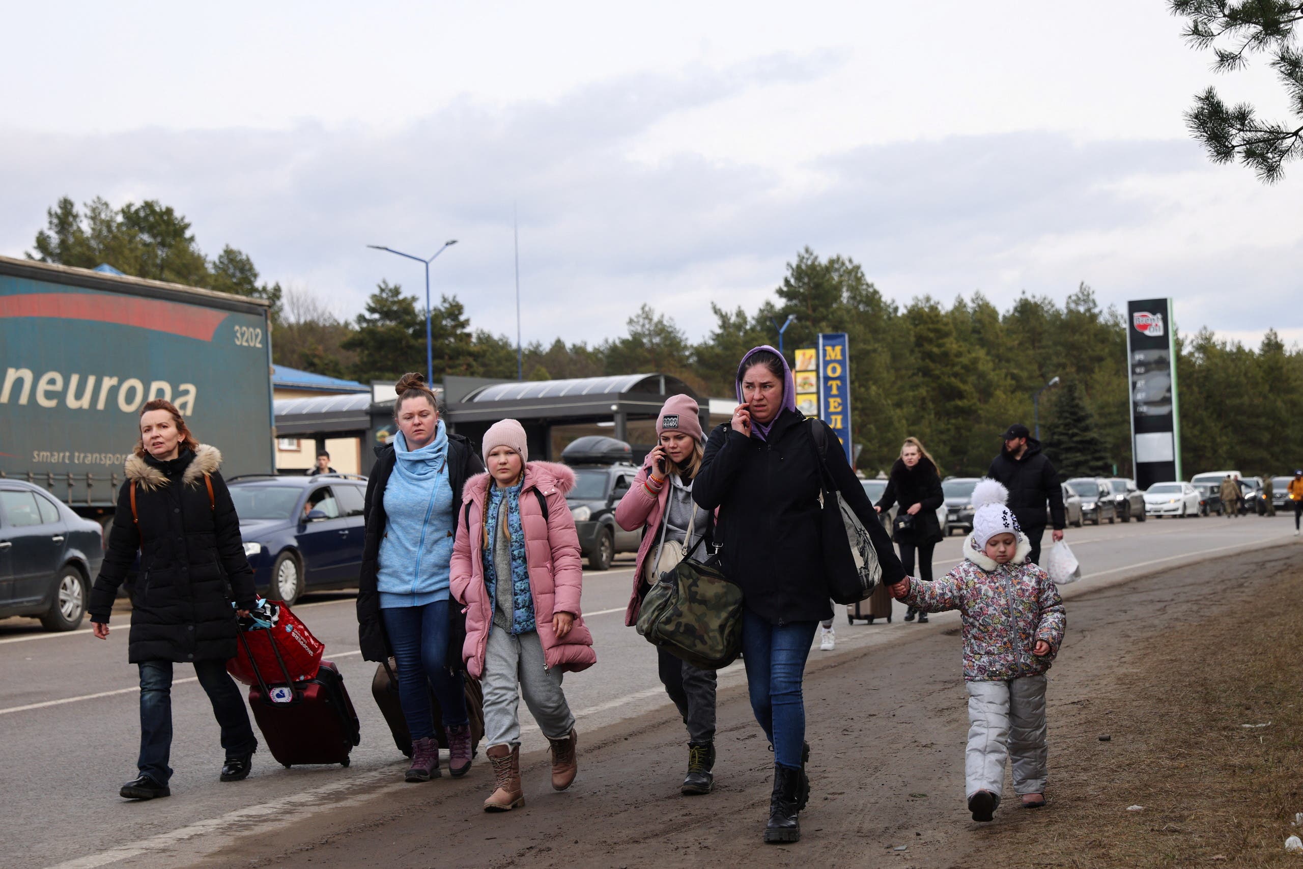 لاجئون من أوكرانيا - رويترز