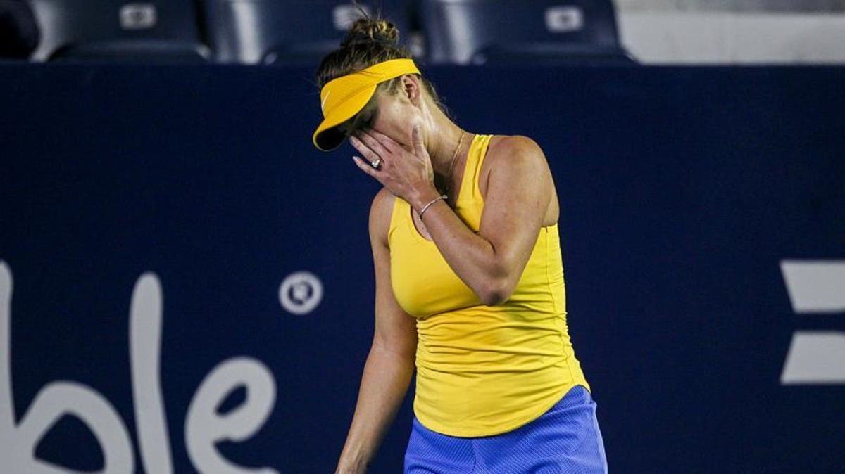 لاعبة التنس الأوكرانية سفيتولينا تهزم الروسية بوتابوفا “من أجل بلادها”