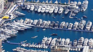  Luxury boats are seen during the Monaco Yacht Show, one of the most prestigious pleasure boat shows in the world, highlighting hundreds of yachts for the luxury yachting industry in port of Monaco, September 22, 2021. (File Photo: Reuters)