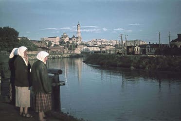 صورة ملونة لخاركيف عام 1941