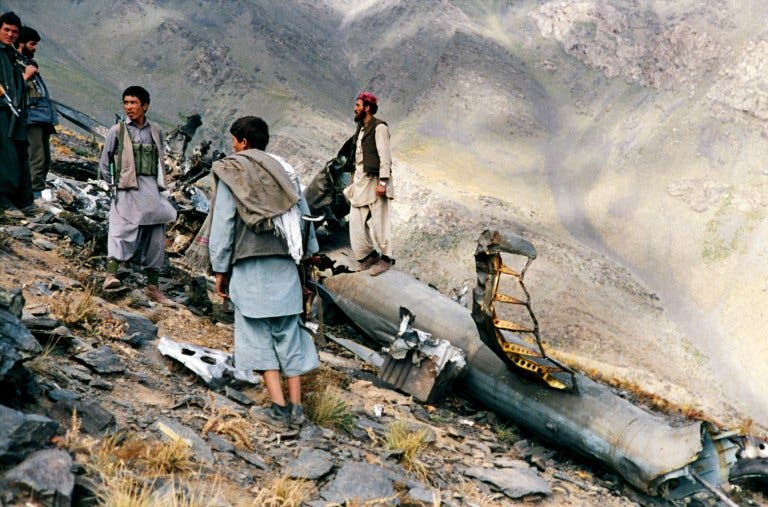 المقاومة الأفغانية خلال معارك مع الروس (أرشيفية - أف ب)