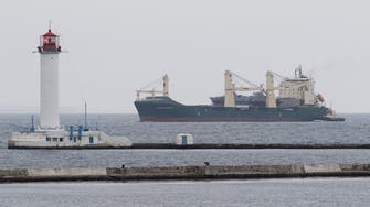 Cargo ship sinks off Ukraine’s Odessa after explosion, crew members missing