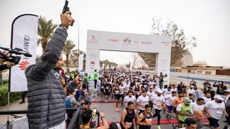 More than 10,000 people take part in first full-length Riyadh Marathon