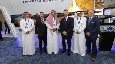 GAMI, Lockheed Martin at the World Defense Show in Riyadh, Saudi Arabia on March 7, 2022. (SPA)