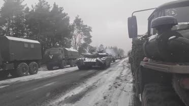 أوكرانيا.. تعزيزات روسية عسكرية قرب العاصمة كييف 
