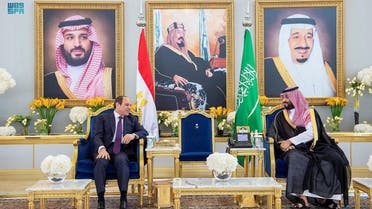 ولي العهد السعودي والرئيس المصري