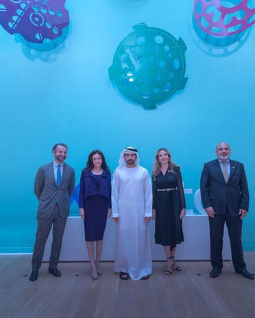 Dubai Crown Prince Hamdan bin Mohammed opens Meta's new regional HQ in Dubai. (Twitter)
