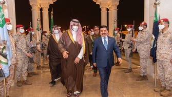 Saudi’s Prince Khalid, Iraq defense minister al-Jubouri discuss bilateral relations